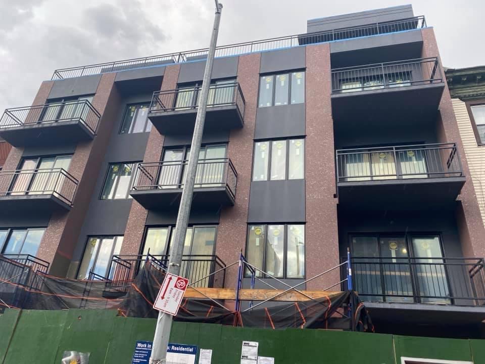 Modern EIFS exterior Brooklyn