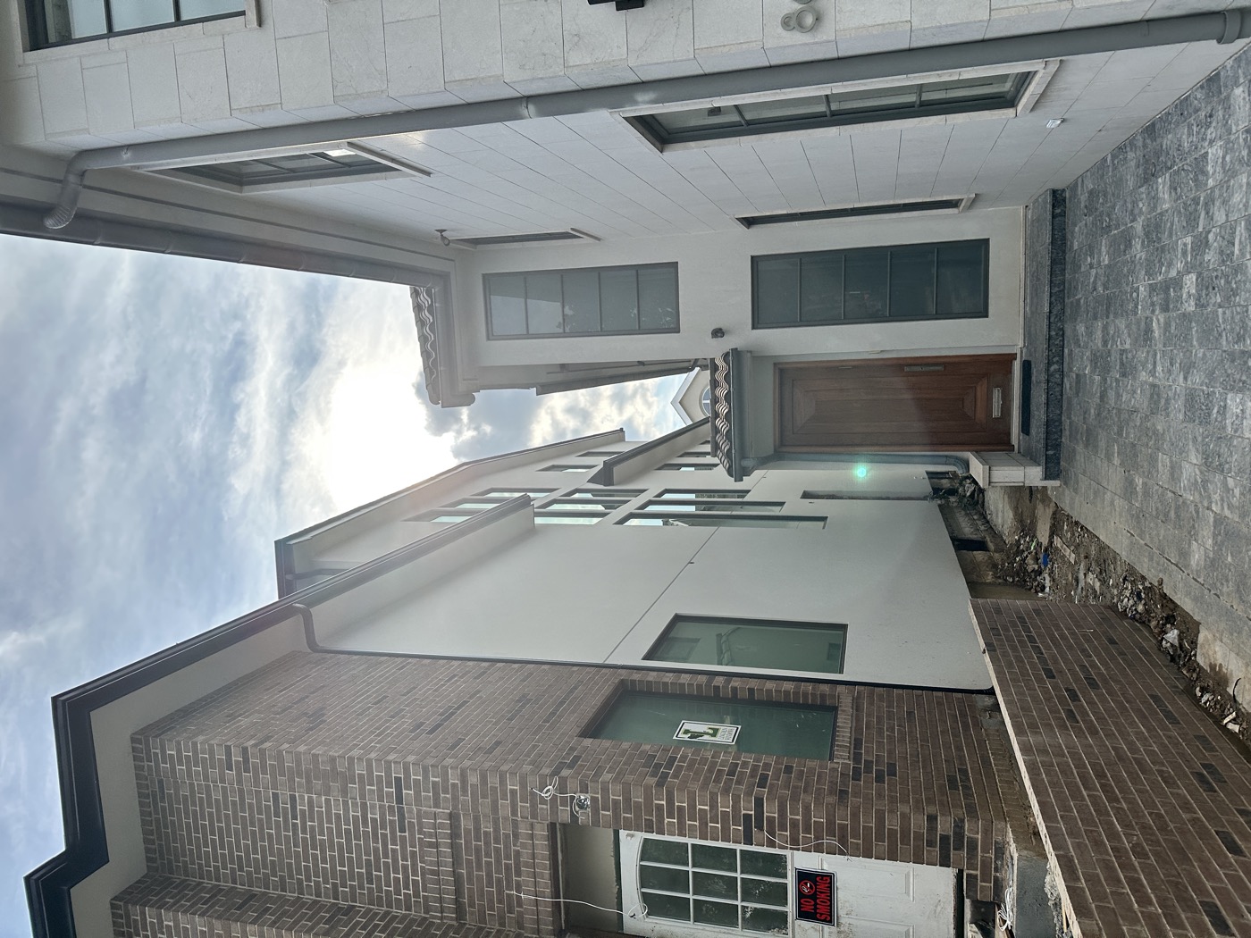 Luxury home stucco Great Neck