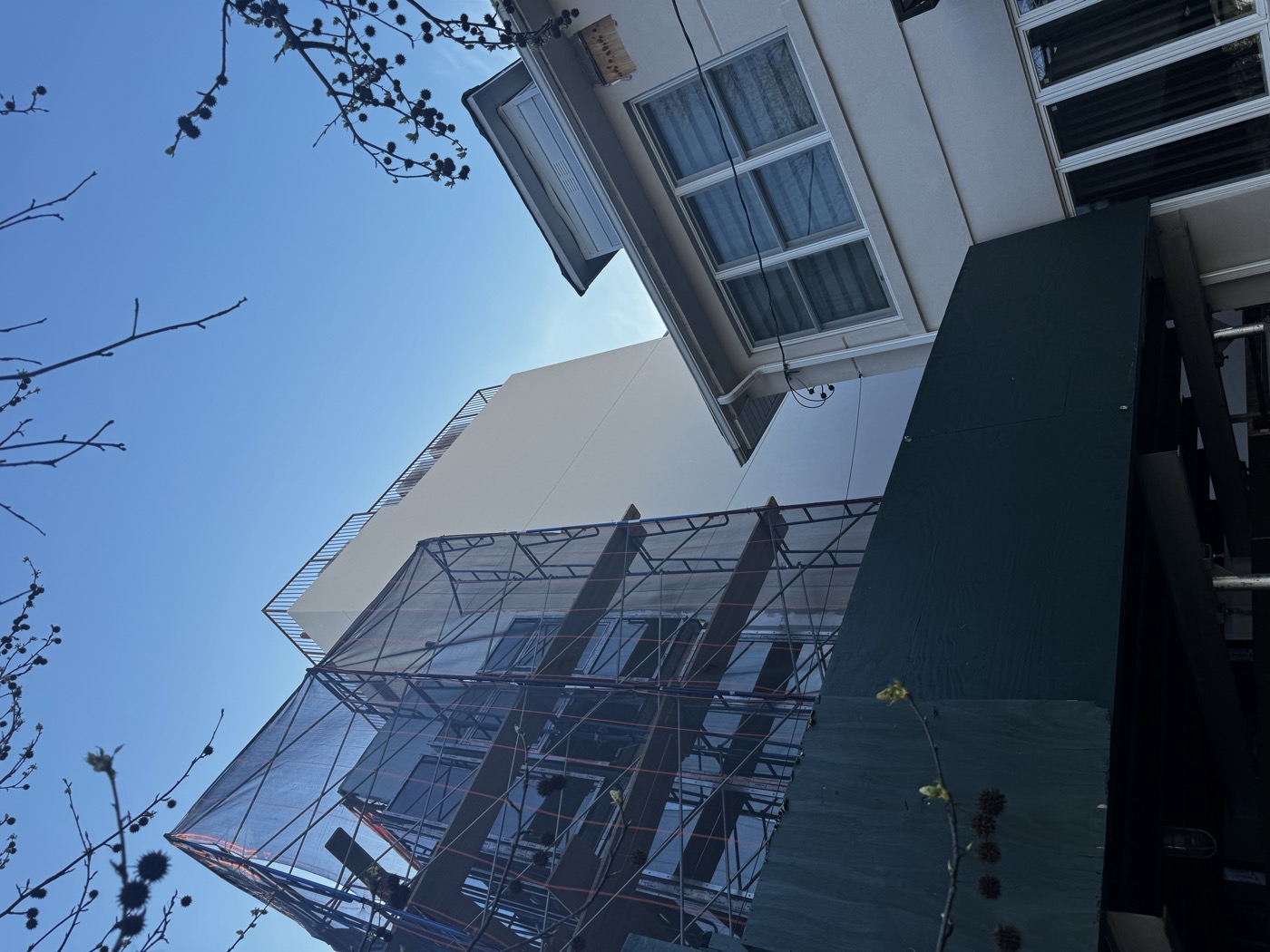 Parapet before repair NYC